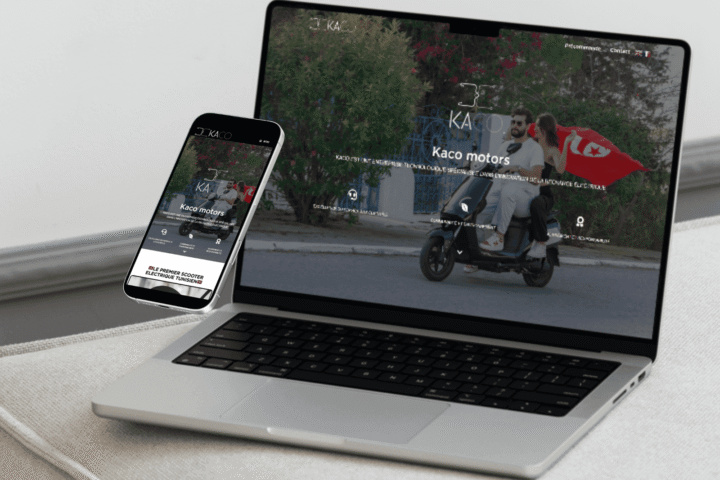 Kaco Motors — Electric mobility digital project by THE ROAD