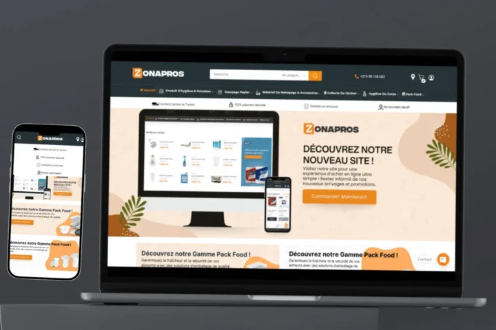 ZonaPros — Hygiene, cleaning & organic products digital project by THE ROAD
