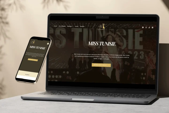 Miss Tunisia — digital project by THE ROAD