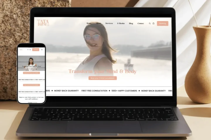 Tata Islem — Influence, travel & wellness digital project by THE ROAD