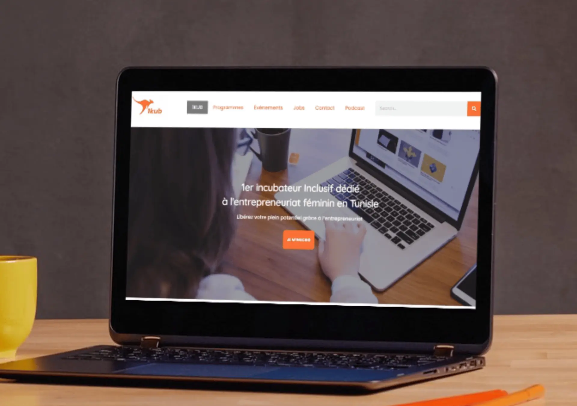 1KUB — Women entrepreneurship & incubation digital project by THE ROAD