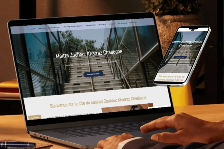 Attorney Zouhour Kharraz Chaabane — digital project by THE ROAD