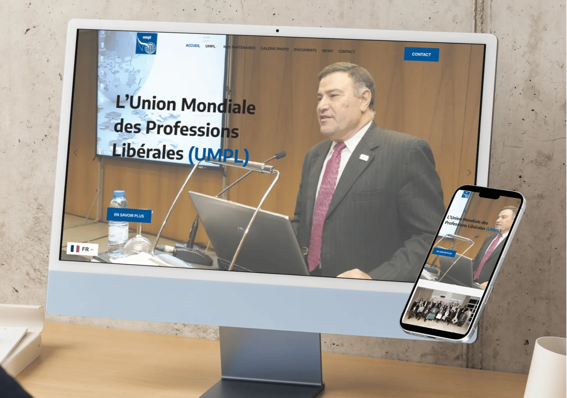 World Union of Liberal Professions (UMPL) — digital project by THE ROAD