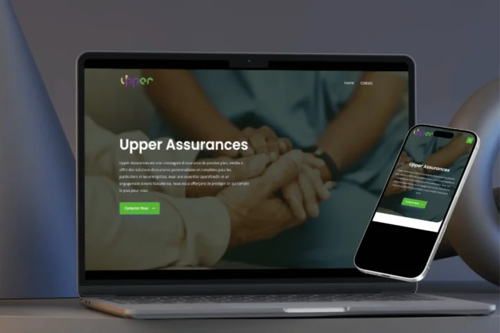 Upper Assurance — Insurance & financial services digital project by THE ROAD