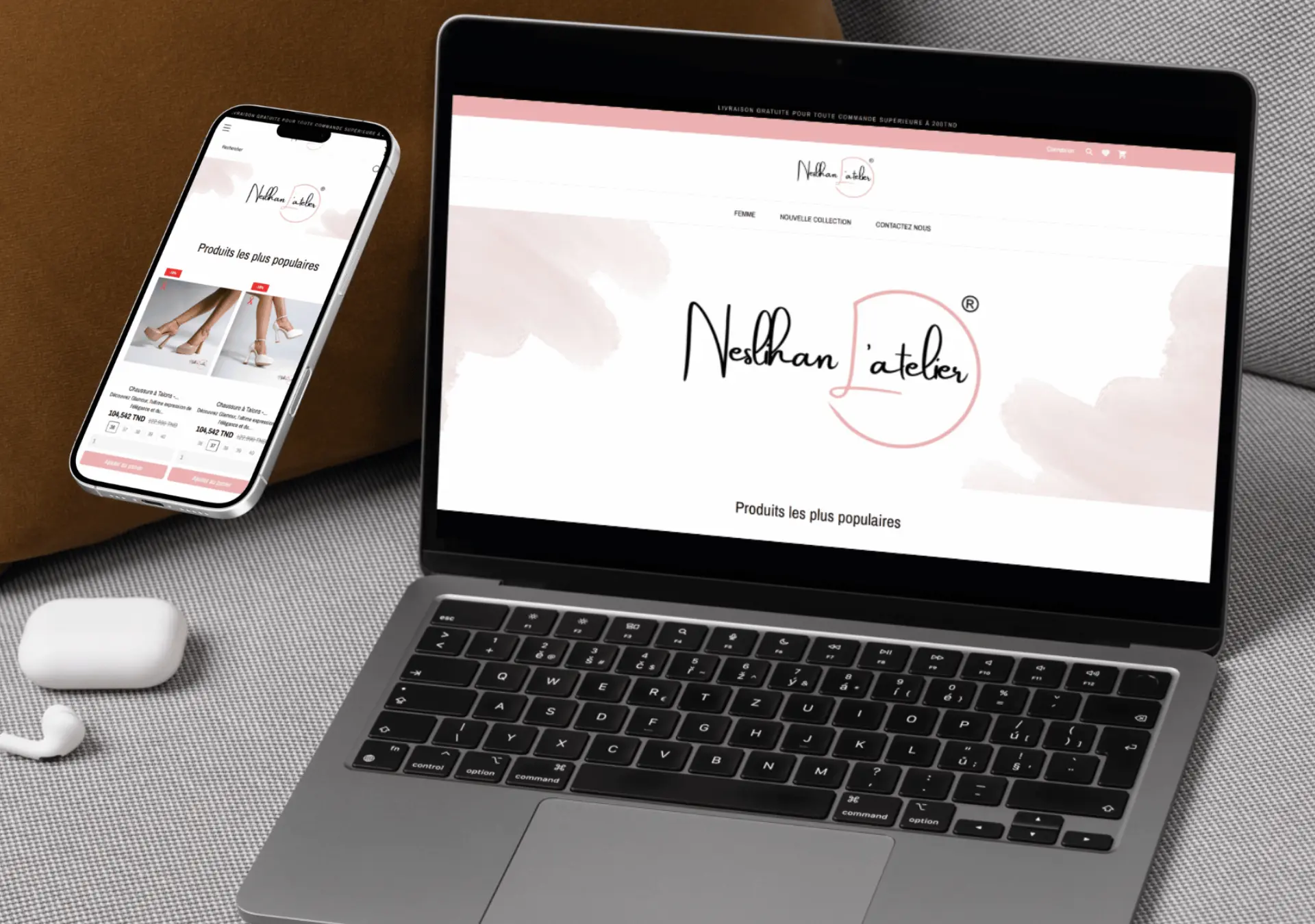 Neslihan Studio — digital project by THE ROAD