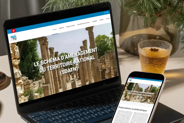 Tunisia National Spatial Planning Scheme (SDATN) — digital project by THE ROAD