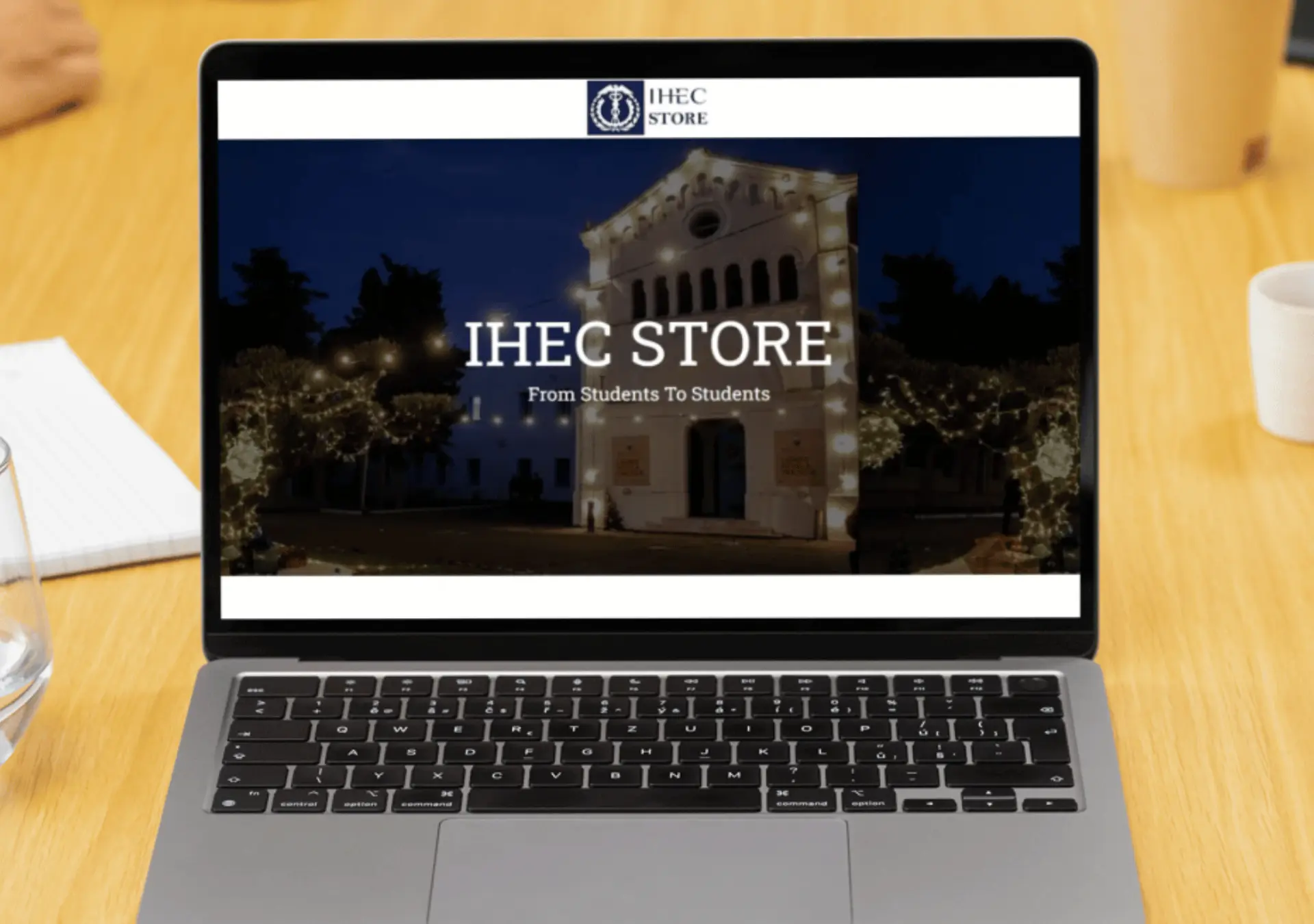 IHEC Store — Education & official merchandising digital project by THE ROAD