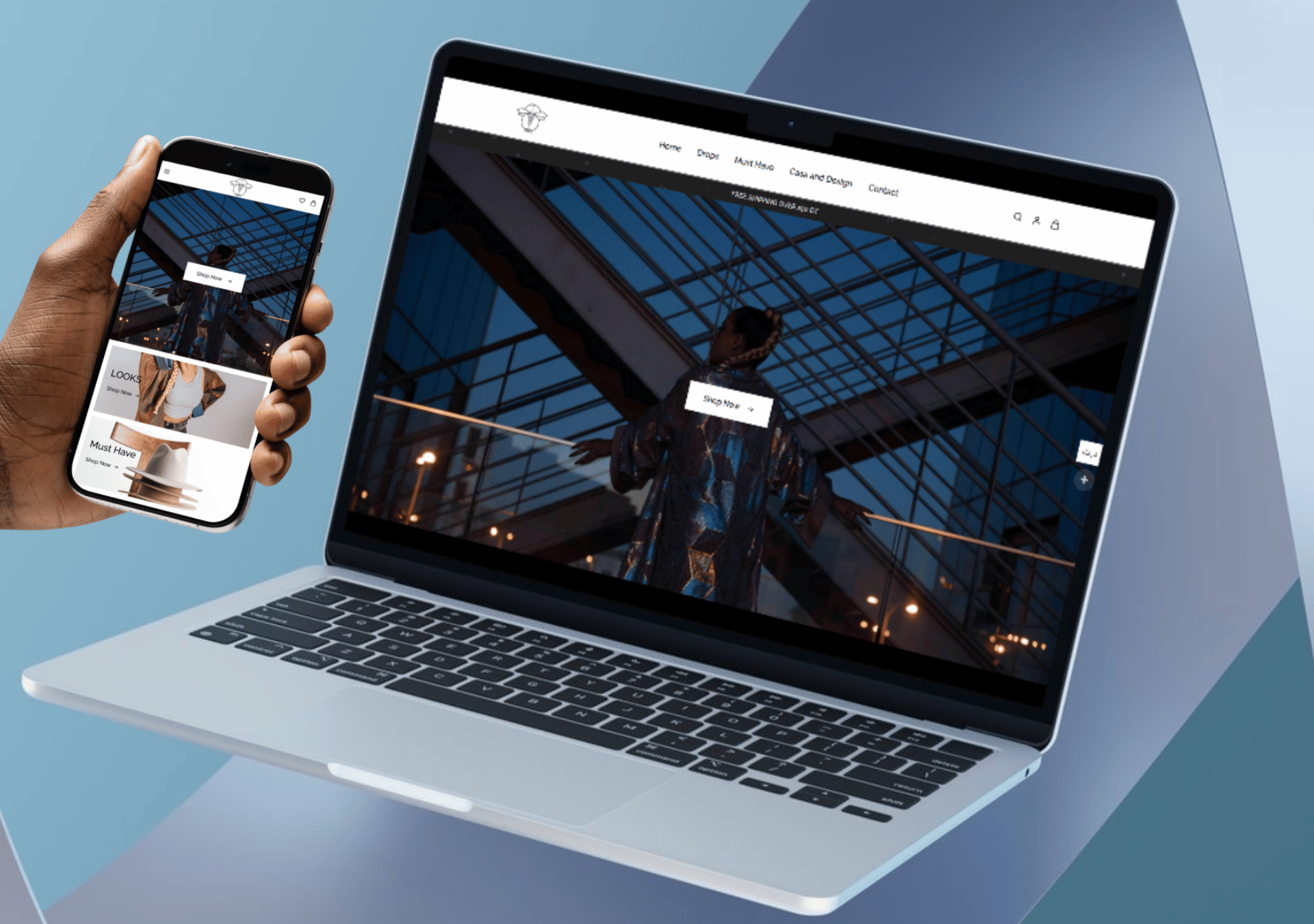MB Design Store — Design, creative products & ecommerce digital project by THE ROAD