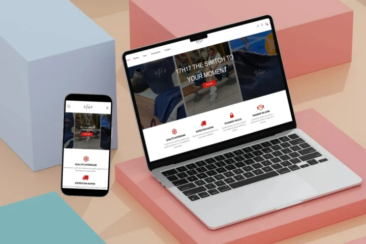 17H17.shop — Sport, padel & ecommerce digital project by THE ROAD