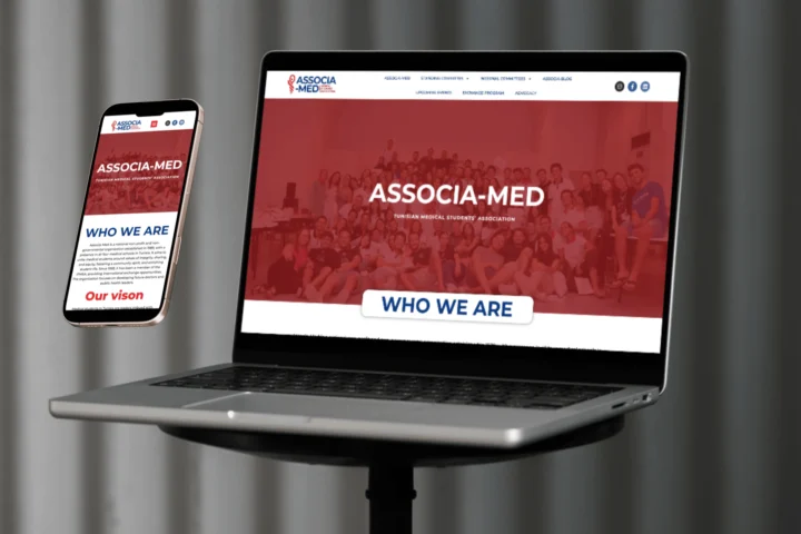 Associa-Med — Medical association & community health digital project by THE ROAD