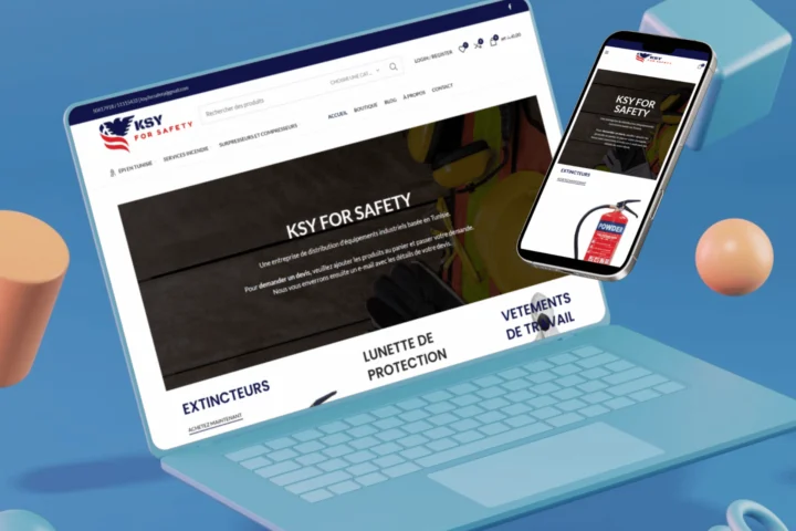KSY For Safety — Safety & protective equipment digital project by THE ROAD