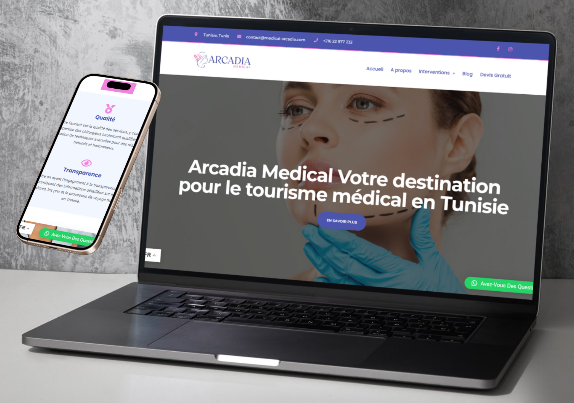 Medical Arcadia — digital project by THE ROAD