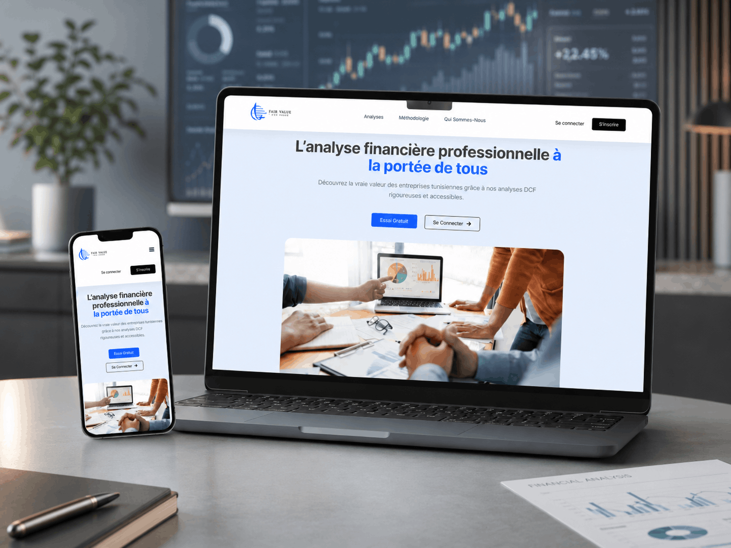 Fair Value SaaS Platform — digital project by THE ROAD